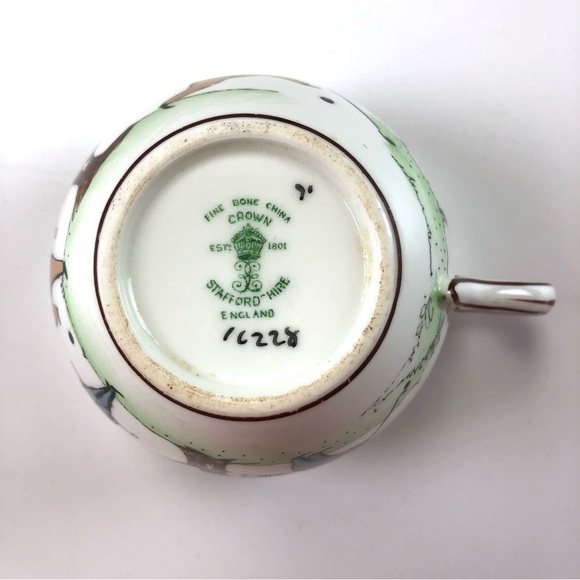 STAFFORDSHIRE Bone China Golf theme big tea cup - Picture 4 of 7